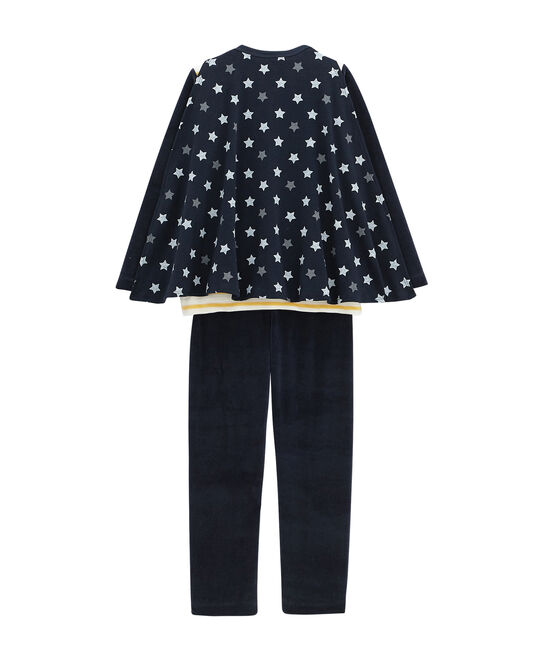 Pijama para niño azul SMOKING/blanco MULTICO