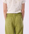 Pantal&oacute;n infantil de algod&oacute;n verde