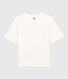 CAMISETA BOXY TÚBICO de algodón de mujer