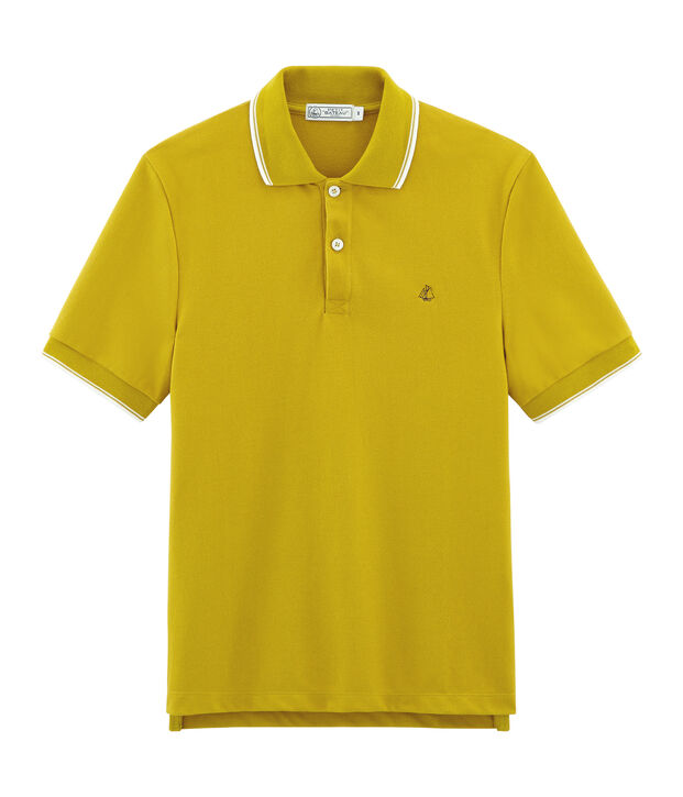 Polo manga corta para hombre verde