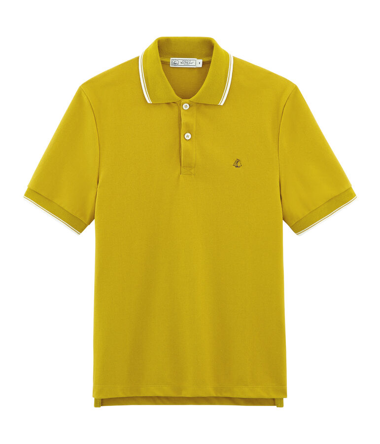 Polo manga corta para hombre verde BAMBOO