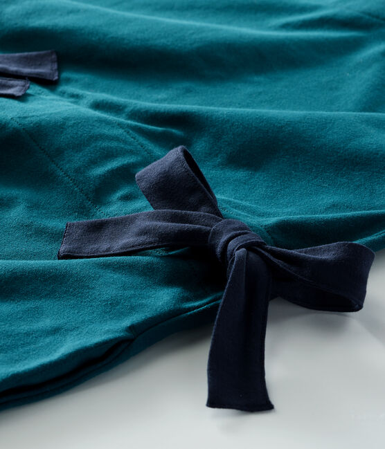 Vestido manga corta para mujer verde PINEDE