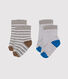 Lote de 2 pares de calcetines para bebé niño