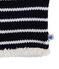 Cuello infantil mixto azul SMOKING/blanco MARSHMALLOW