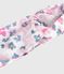 Diadema infantil de popelina con estampado de flores MILK/ MULTICO