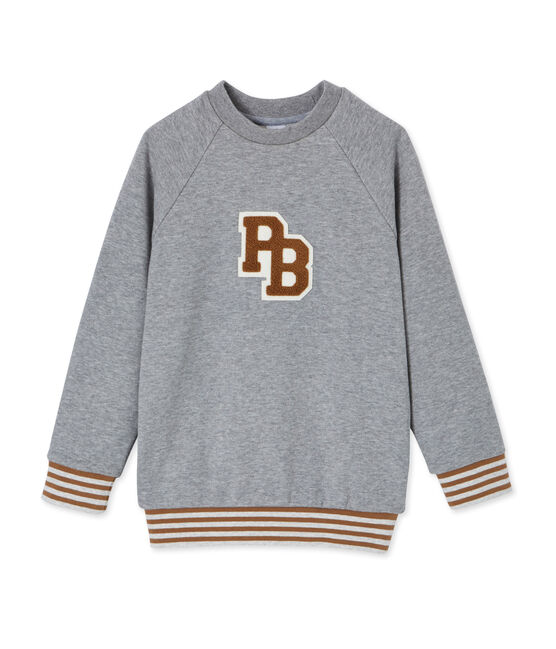 Sudadera para niño gris SUBWAY CHINE