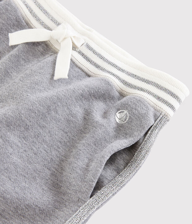 Pantal&oacute;n deportivo para ni&ntilde;a gris