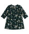 Vestido estampado para bebé niña verde SHERWOOD/blanco MULTICO