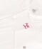 Pijama de algodón con corazoncito blanco MARSHMALLOW