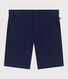 Bermudas cortas infantiles de algodón liso