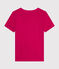 Camiseta, La Icónica de lino de mujer rosa DELHI
