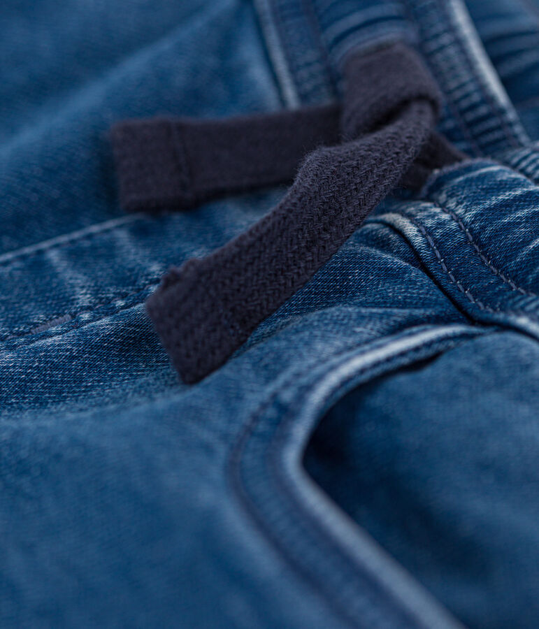 Pantal&oacute;n vaquero regular para ni&ntilde;o azul DENIM BLEU DELAVE
