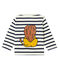 Camiseta marinera de creación compartida de bebé unisex beige COQUILLE/azul SMOKING CN