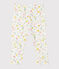 Pantalón estampado para bebé niña blanco MARSHMALLOW/blanco MULTICO