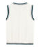 Chaleco infantil para niño blanco MARSHMALLOW/blanco MULTICO