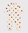Sobrepijama de tejido polar para bebé blanco AVALANCHE/ MULTICO