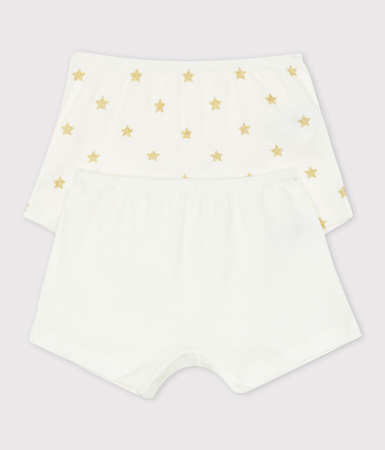 Juego de 2 culottes para ni&ntilde;a peque&ntilde;a variante 1