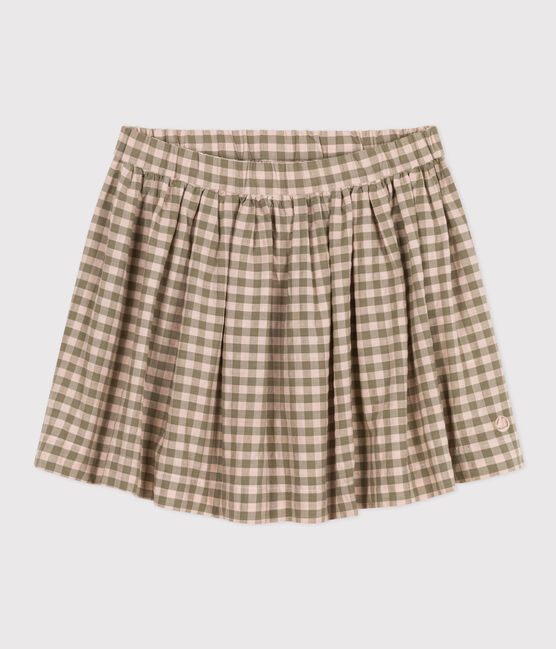Falda estampada de algodón para niña MARECAGE/ SALINE