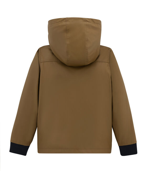 Chubasquero con forro polar marron BRINDILLE