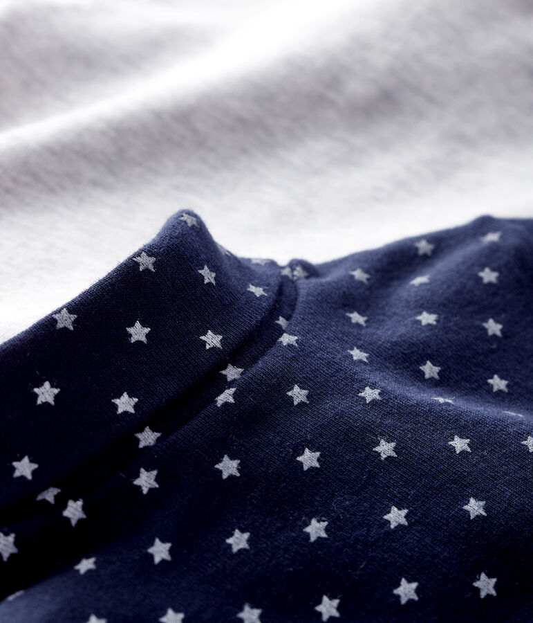 Lote de 2 bodis largos para beb&eacute; ni&ntilde;a multicolor