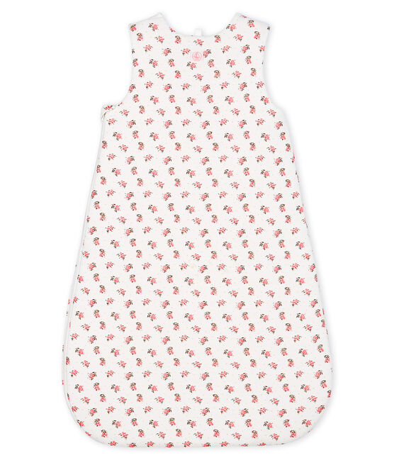Saco de terciopelo para bebé blanco MARSHMALLOW/blanco MULTICO
