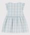 Vestido de popelina de Vichy para bebé BOLDAIR/ MARSHMALLOW