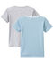 Lote de 2 camisetas de manga corta para niño blanco LOT