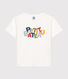 Camiseta de manga corta de punto fino para niño