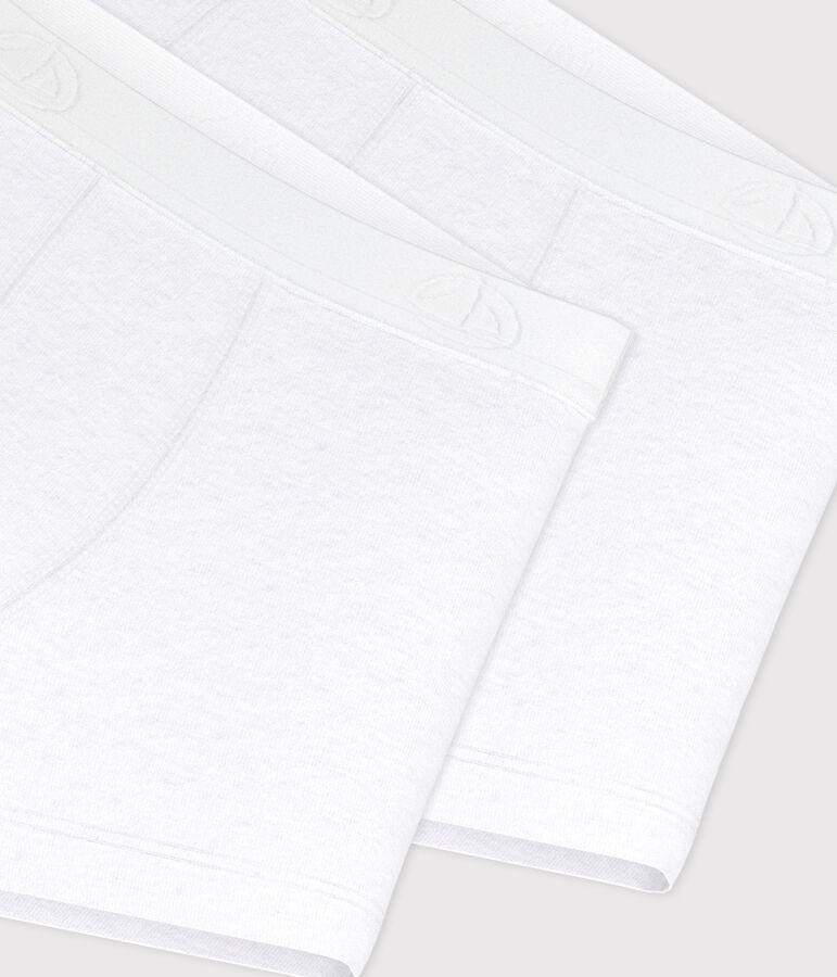 Lote de 2 b&oacute;xers blancos de ni&ntilde;o multicolor