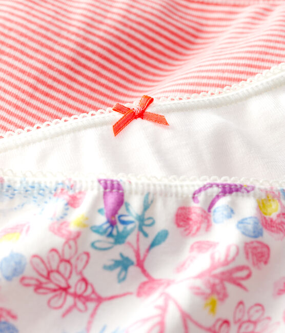 Lote de 3 culottes con estampado de jungla de niña variante 1