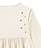 Vestido para niña blanco MARSHMALLOW