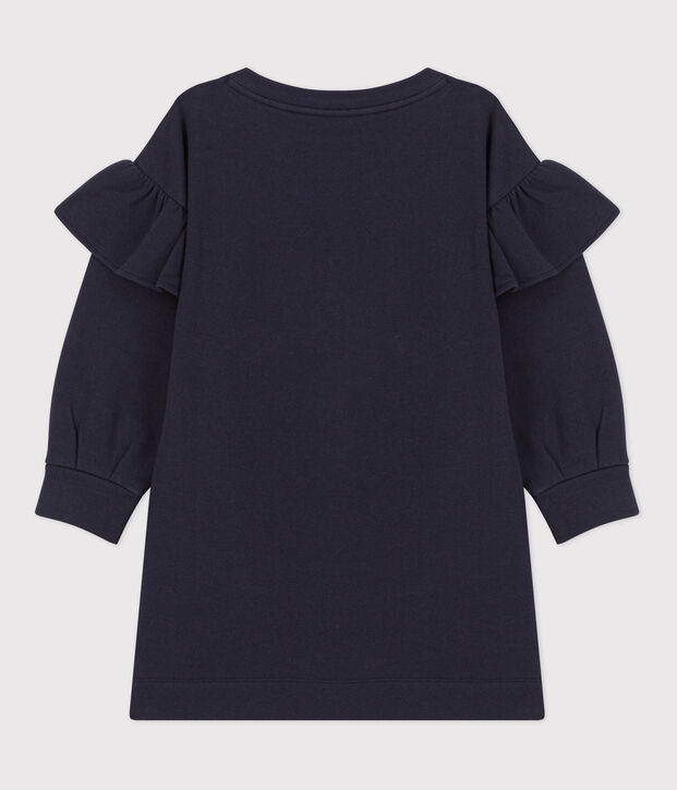 Vestido de manga larga de mulet&oacute;n de ni&ntilde;a MEDIEVAL