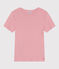Camiseta Icónica lisa de algodón para mujer rosa CHARME