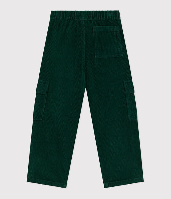 Pantalón cargo infantil liso de pana WILLOW