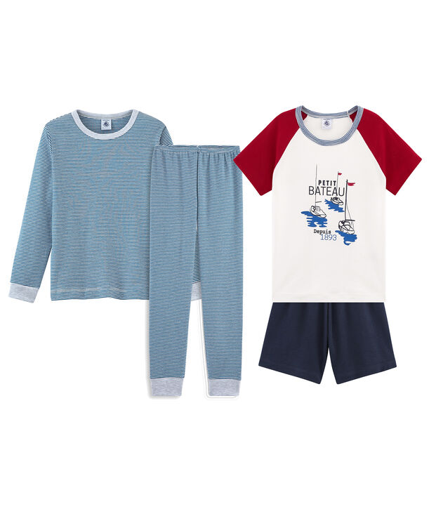 Lote de 2 pijamas para ni&ntilde;o multicolor