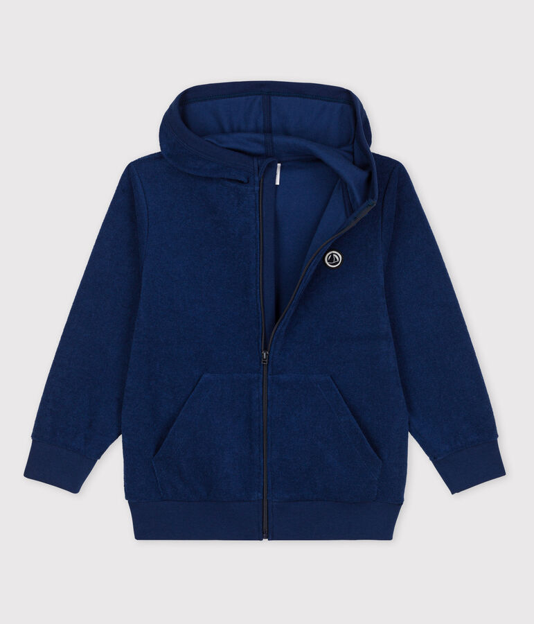 Sudadera con capucha para ni&ntilde;o/ni&ntilde;a azul