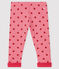 Pantalón con motivo para bebé niña rosa CHEEK/rojo TERKUIT