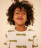 Pijama infantil de algodón con estampado animal blanco AVALANCHE/ MULTICO