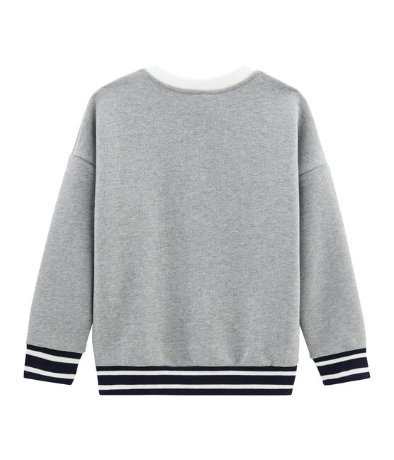 Sudadera de niño gris SUBWAY CHINE