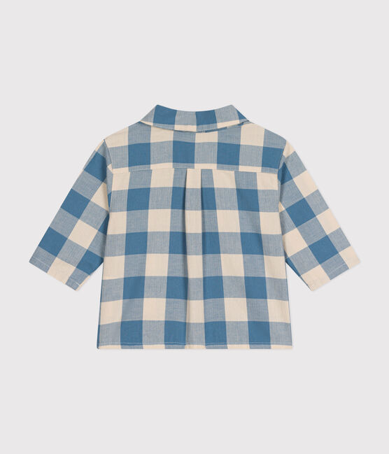 Camisa de franela para bebé azul BEACH/ AVALANCHE