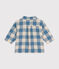 Camisa de franela para bebé azul BEACH/ AVALANCHE