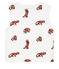 Chaleco sin mangas reversible de punto con forro para bebé niño blanco MARSHMALLOW/ MULTICO CN
