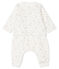 Conjunto de tres piezas para bebé de túbico blanco MARSHMALLOW/blanco MULTICO
