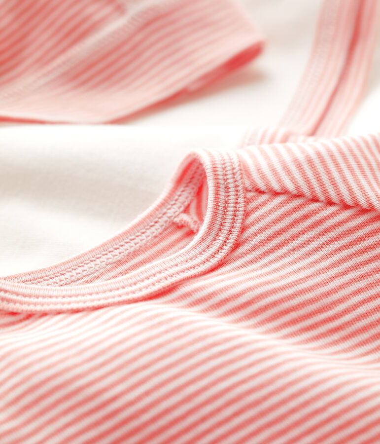 Juego de 3 prendas de beb&eacute; de algod&oacute;n org&aacute;nico multicolor