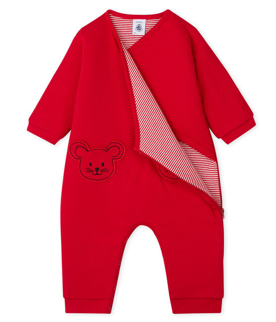 Mono de bebé unisex rojo TERKUIT CN