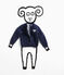 Teddy Jean Jullien azul SMOKING