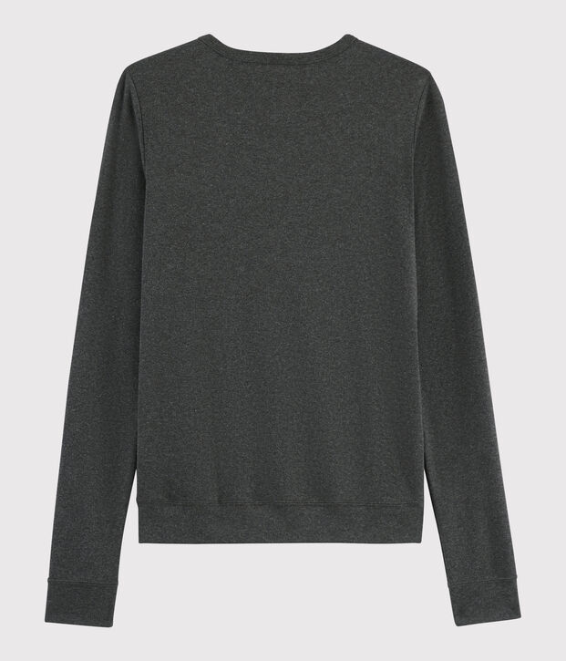 C&aacute;rdigan ic&oacute;nico para mujer gris