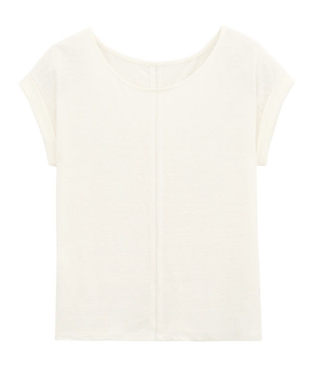 Camiseta de manga corta blanco