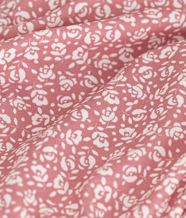 Braguita de ba&ntilde;o para beb&eacute; rosa/blanco