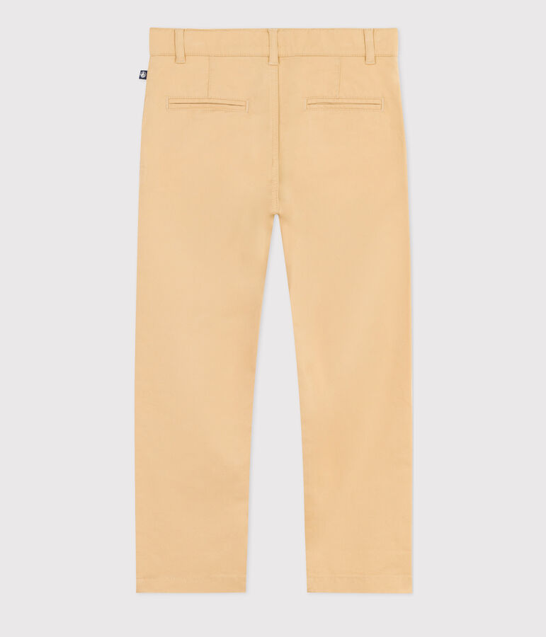 Pantal&oacute;n chino para ni&ntilde;o beige